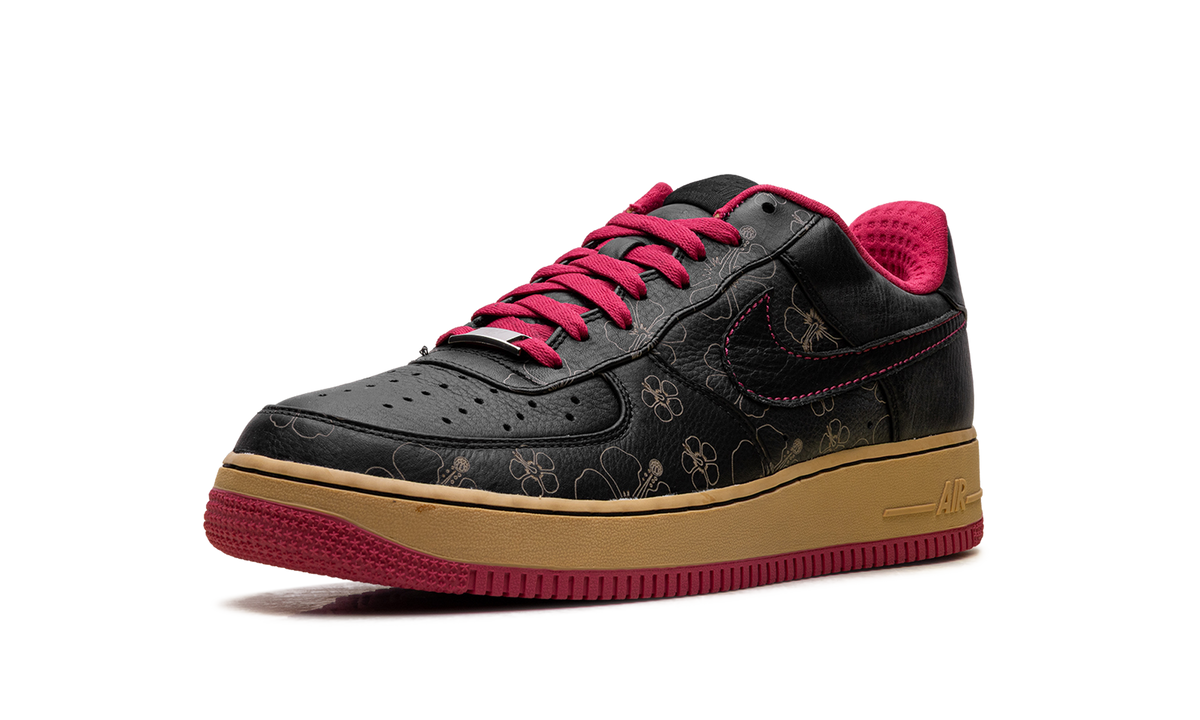 Air Force 1 Premium '07 "Black/Black-Cerise-Metallic Gold" 315180 001