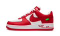 Louis Vuitton Air Force 1 Low "Virgil Abloh - White/Red" 1A9VA9