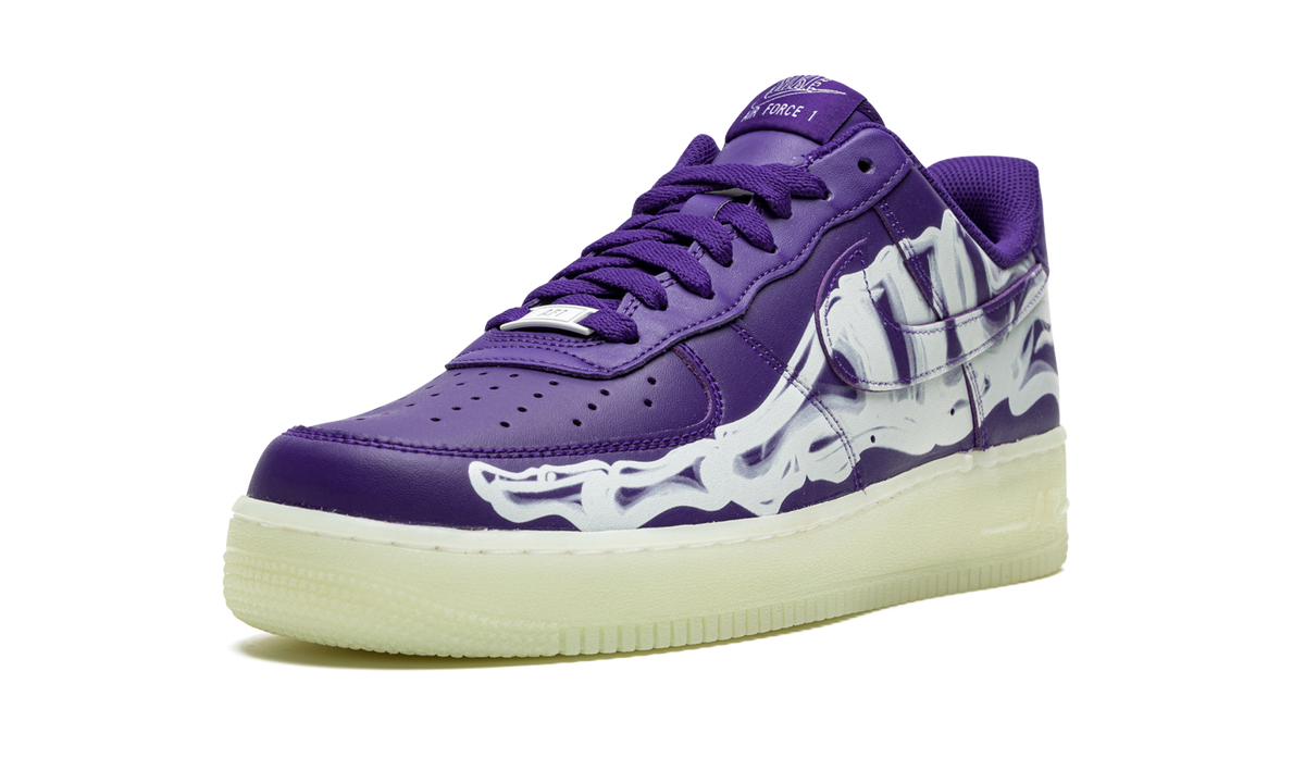 Air Force 1 Low '07 QS "Purple Skeleton Halloween" CU8067 500