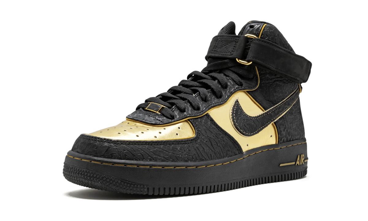 Air Force 1 Hi Supreme "Black / Gold" 345189 002