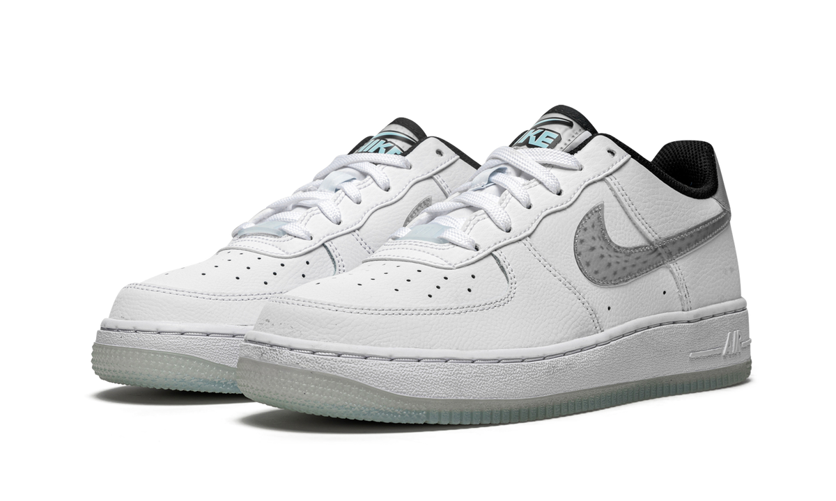 Air Force 1 LV8 KSA GS "White / Glacier Blue" CW5909 100