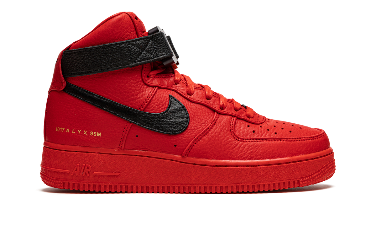 Air Force 1 Hi "1017 ALYX 9SM Red Black" CQ4018 601