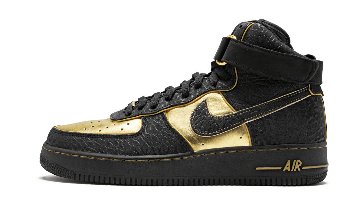 Air Force 1 Hi Supreme "Black / Gold" 345189 002