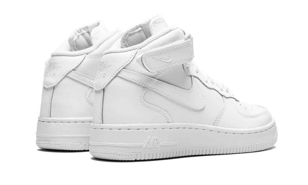 Air Force 1 MID GS "Triple White" 314195 113
