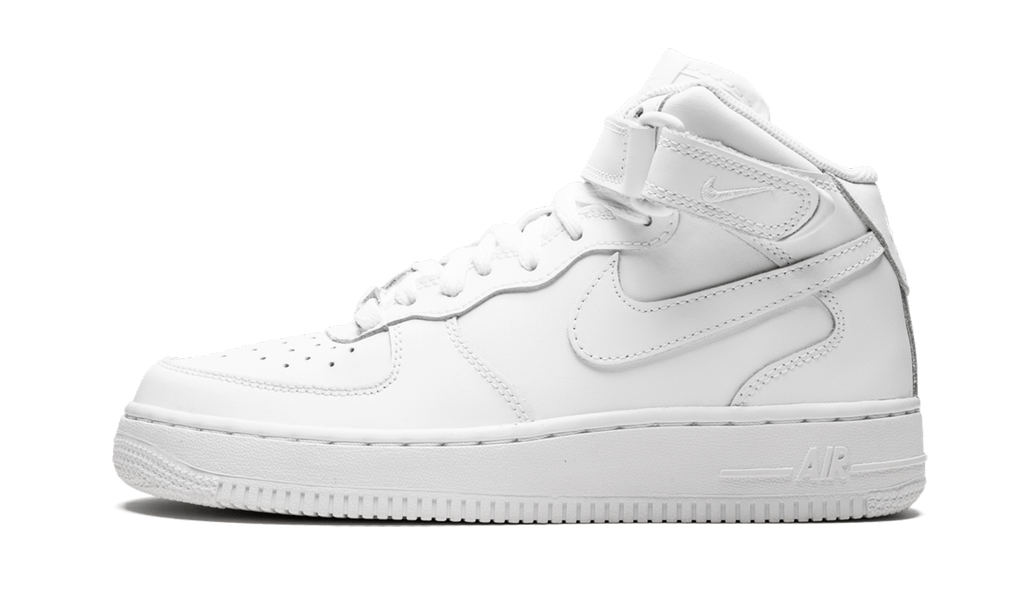 Air Force 1 MID GS "Triple White" 314195 113