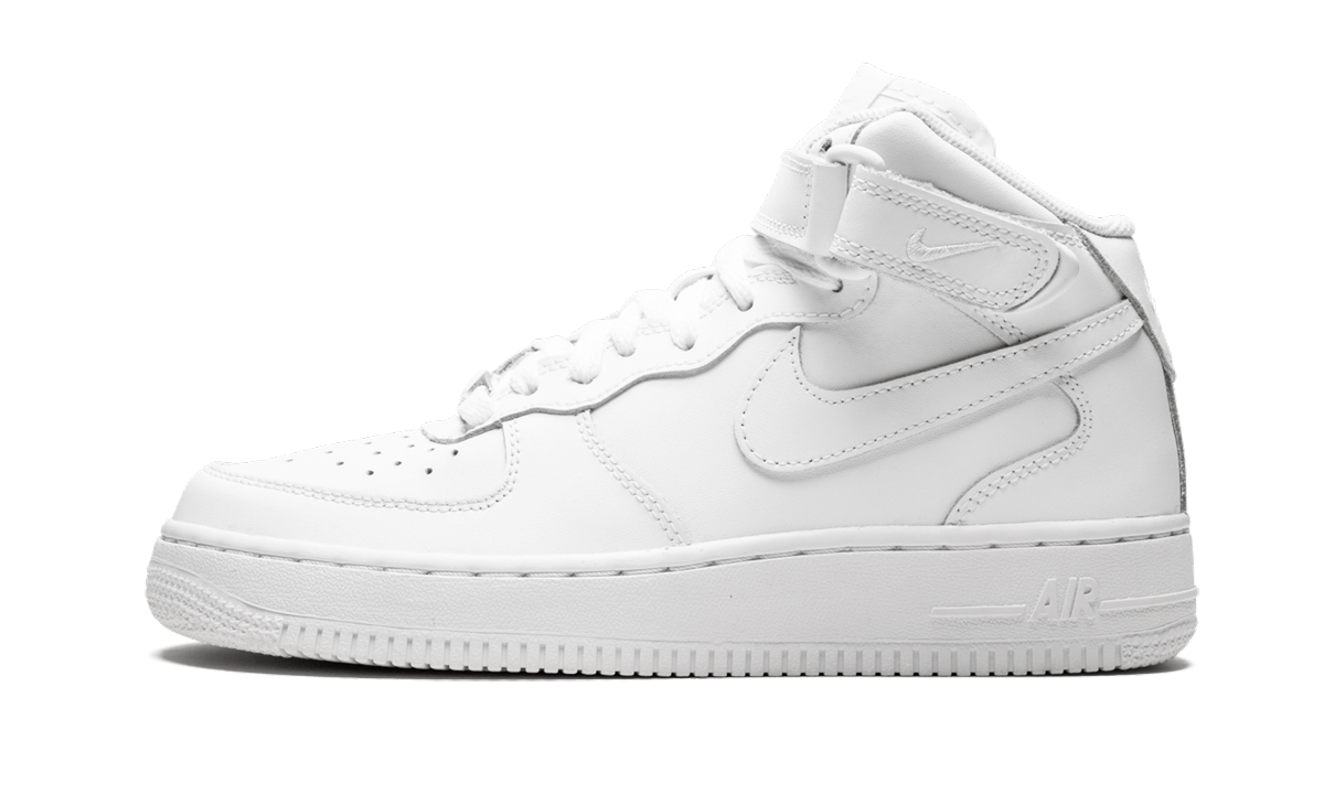 Air Force 1 MID GS "Triple White" 314195 113