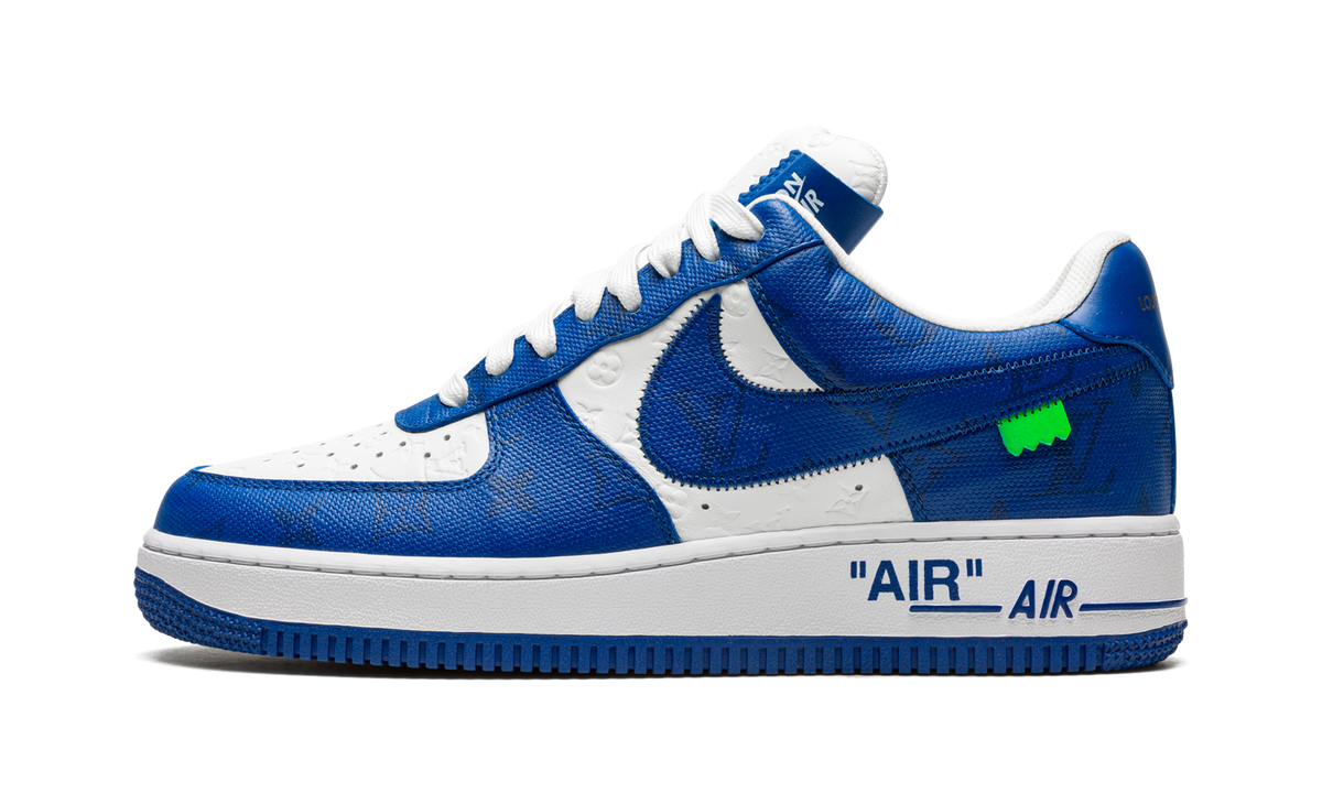 Louis Vuitton Air Force 1 Low "Virgil Abloh - White/Blue" 1A9VAO