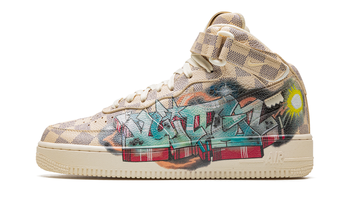 Louis Vuitton Air Force 1 Mid "Virgil Abloh - Graffiti" 1A9VE0