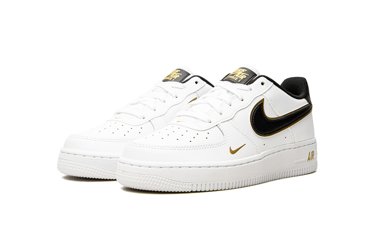 Air Force 1 Low '07 LV8 GS "Double Swoosh White Metallic Gold" DM3322 100