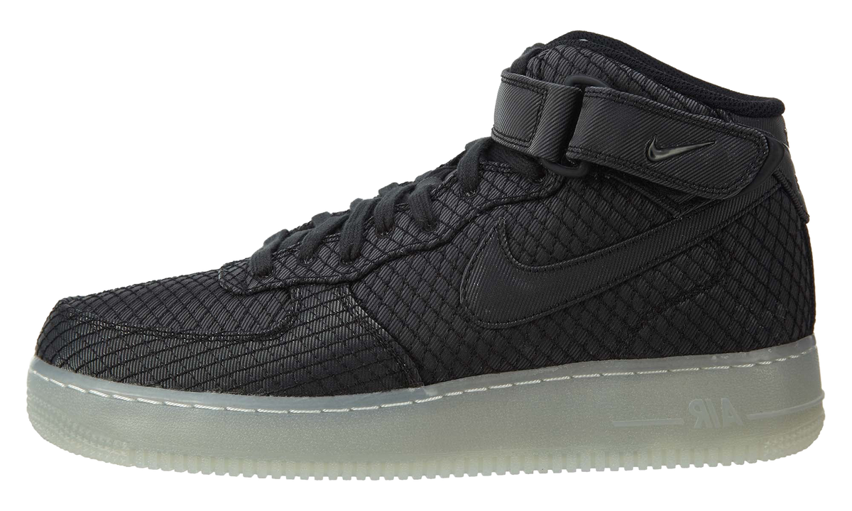 Air Force 1 Mid '07 LV8 "Black Black White" 804609 005