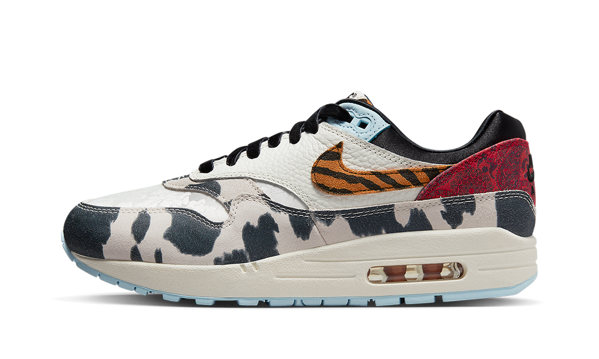 AIR MAX 1 '87 MNS WMNS "Tiger Swoosh Cow Print" FD0827 133