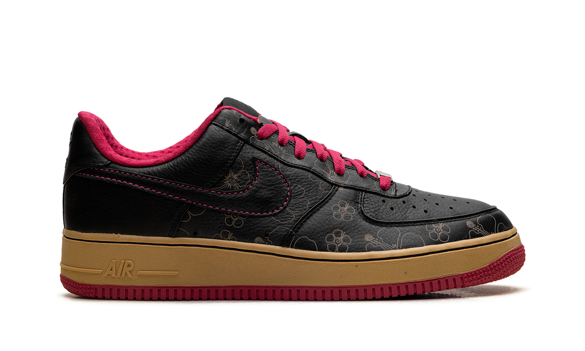 Air Force 1 Premium '07 "Black/Black-Cerise-Metallic Gold" 315180 001