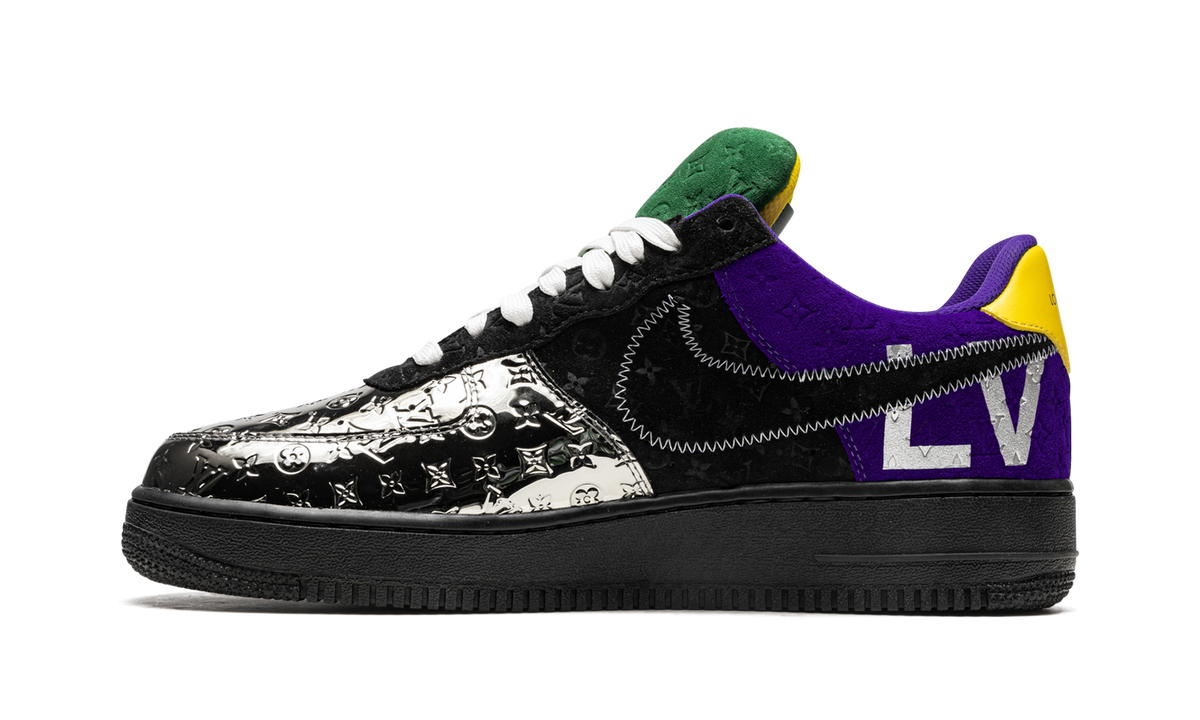Louis Vuitton Air Force 1 Low "Virgil Abloh - Purple Dusk/Metallic Silver" 1A9VCC
