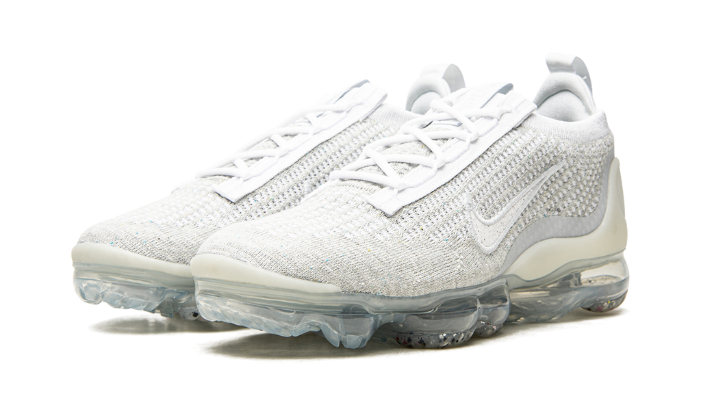 AIR VAPORMAX 2021 FLYKNIT MNS WMNS "White Pure Platinum" DC4112 100